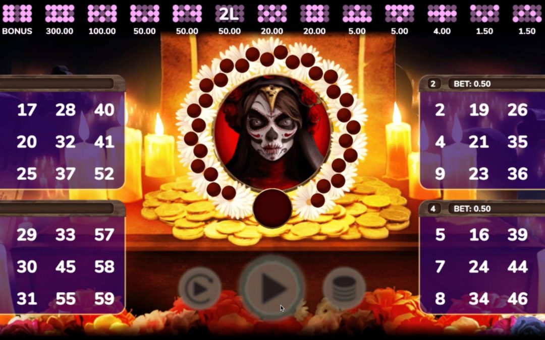 Muertitos Video Bingo