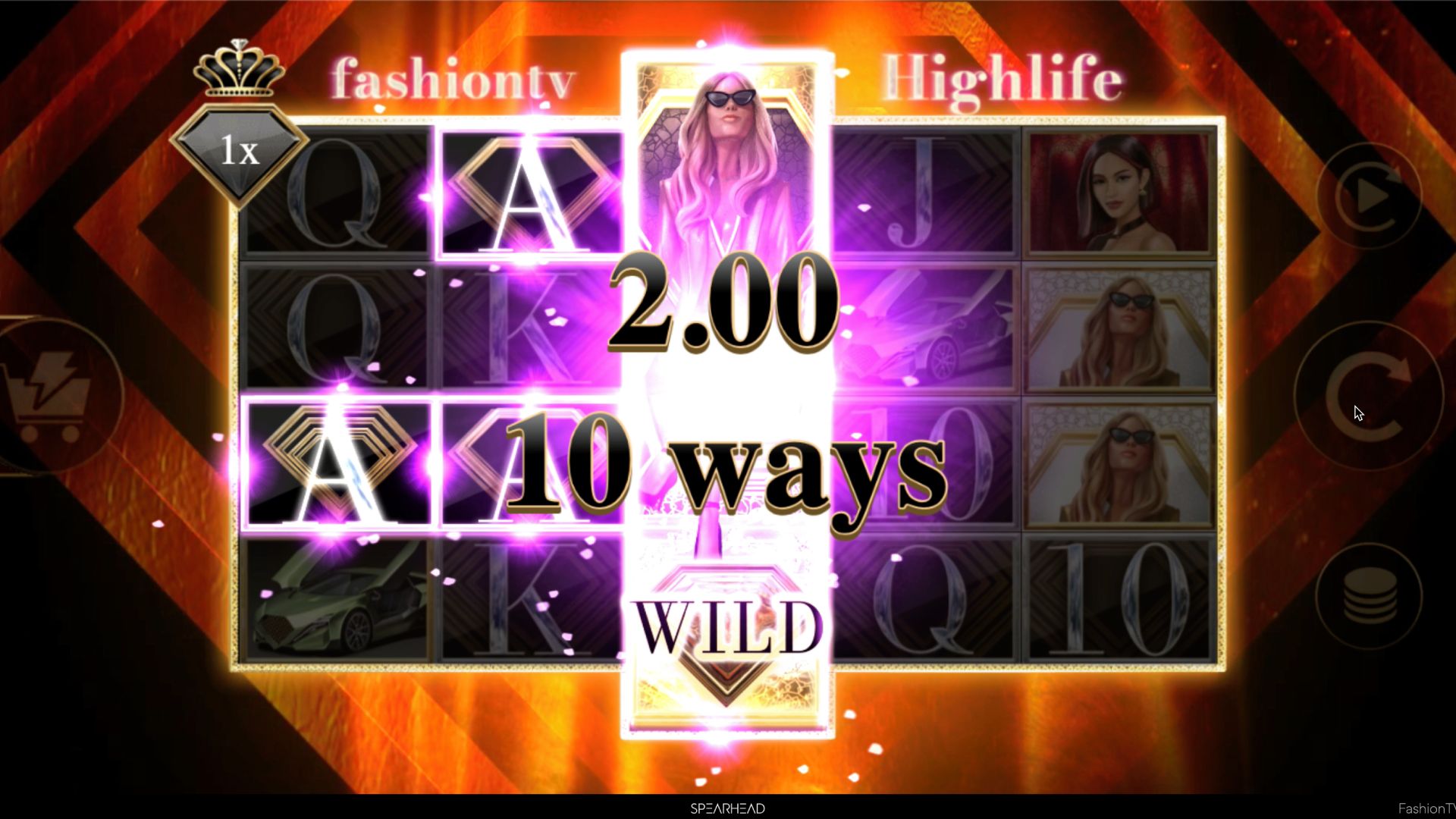 Cover Blue Diamond Book Game FashionTV Highlife